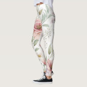 Zeichnend Blume Leggings (Links)