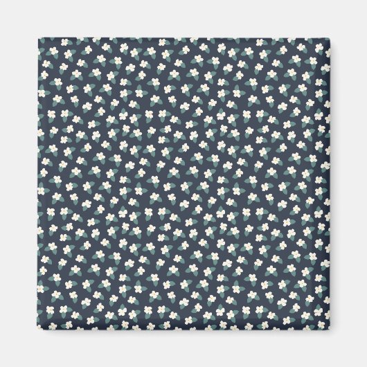Zeichnend Blume Magnet (Vorne)