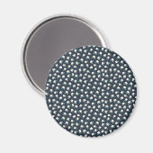 Zeichnend Blume Magnet (Vorderseite/Rückseite)