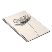 zeichnend Blume Notizblock (Rechte Seite)