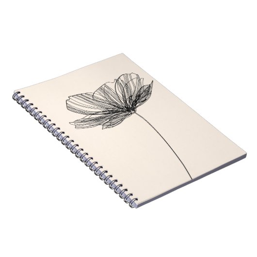 zeichnend Blume Notizblock (Rechte Seite)