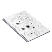 zeichnend Blume Notizblock (Rechte Seite)