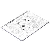 zeichnend Blume Notizblock (Linke Seite)