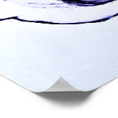 zeichnend Blume Poster (Ecke)