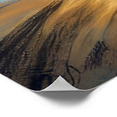 Zeichnend Boote - harte Pastete III Poster (Ecke)