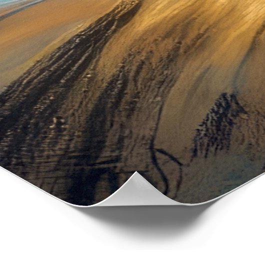 Zeichnend Boote - harte Pastete III Poster (Ecke)