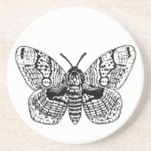 Zeichnend Brahmanmotte Getränkeuntersetzer (Vorne)