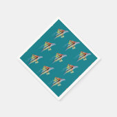 Zeichnend Cocktailpapier Napkins Serviette (Ecke)