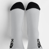 Zeichnend Deutscher Schäferhund Socken (Oben)
