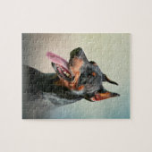 Zeichnend Doberman Puzzle (Horizontal)