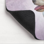 Zeichnend Dog Welsh Corgi Mousepad (Ecke)