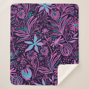 Zeichnend Druckmuster Sherpadecke