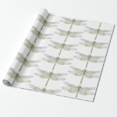 Zeichnend Elegante Dragonfly Geschenkpapier (Ungerollt)