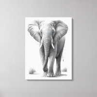 Zeichnend Elephant Pencil
