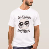 Zeichnend Emotion T-Shirt (Vorderseite)