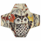 Zeichnend Eule Fußball (Flach)