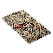 Zeichnend Eule Magnet (Rechte Seite)