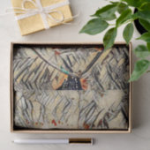 Zeichnend Eule Seidenpapier (Geschenk)