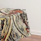 Zeichnend Eule Tischdecke (Beispiel)