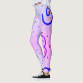 Zeichnend Farbbild Leggings (Links)