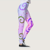 Zeichnend Farbbild Leggings (Rechts)