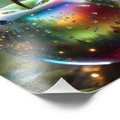 Zeichnend Fotodruck (Ecke)