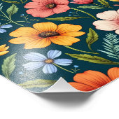 Zeichnend Fotodruck (Ecke)