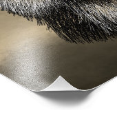 Zeichnend Fox-Gesicht Fotodruck (Ecke)