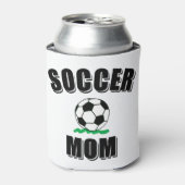 Zeichnend Fußball-Mama Dosenkühler (Kanne Vorderseite)