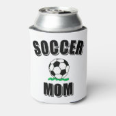 Zeichnend Fußball-Mama Dosenkühler (Kanne Rückseite)