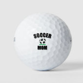 Zeichnend Fußball-Mama Golfball (Vorderseite)