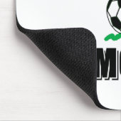Zeichnend Fußball-Mama Mousepad (Ecke)