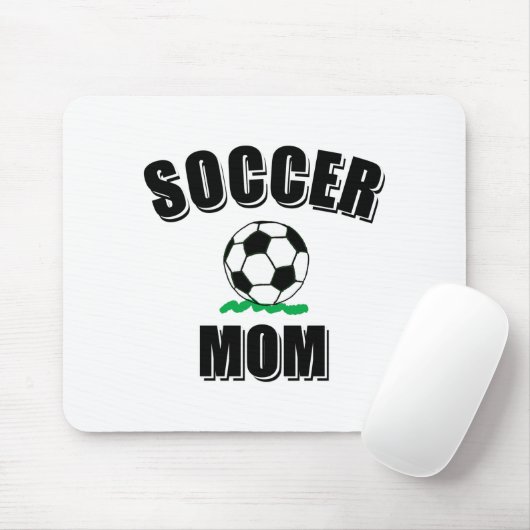 Zeichnend Fußball-Mama Mousepad (Mit Mouse)
