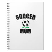 Zeichnend Fußball-Mama Notizblock (Vorderseite)