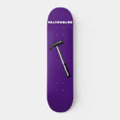 Zeichnend Hammer, Vintage Werkzeugaufnahme. Skateboard (Vorne)
