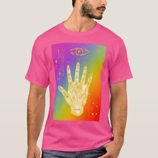 Zeichnend Handlinie T-Shirt