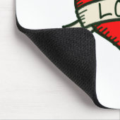 Zeichnend Herzform Mousepad (Ecke)