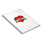 Zeichnend Herzform Notizblock (Rechte Seite)