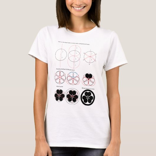 Zeichnend Holzsorrel T-Shirt (Vorderseite)