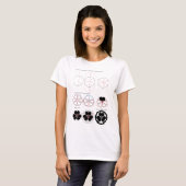 Zeichnend Holzsorrel T-Shirt (Vorne ganz)