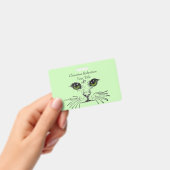 Zeichnend Hübsche Katzengesicht Bright Eyes Light  Ausweis (Handheld)