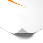 Zeichnend Hummingbird Poster (Ecke)