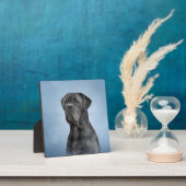Zeichnend Hund Cane Corso - Italienischer Mastiff Fotoplatte (InSitu)