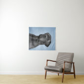 Zeichnend Hund Cane Corso - Italienischer Mastiff Wandteppich (Beispiel (Horizontal))