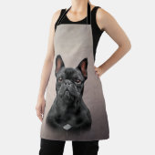Zeichnend Hund Schürze (InSitu)