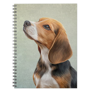 Zeichnend Hunde Beagle 7 Notizblock