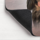 Zeichnend Hunde Dackel Mousepad (Ecke)