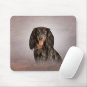 Zeichnend Hunde Dackel Mousepad (Mit Mouse)