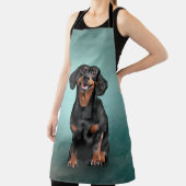 Zeichnend Hunde Dackel Schürze (InSitu)