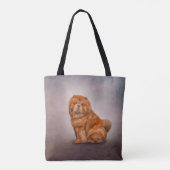 Zeichnend Hundebucht Tasche (Rückseite)